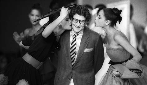 yves Saint Laurent dies